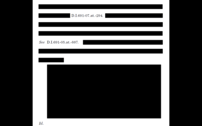 our legal news picks 43 Thomson Reuters v ROSS: What Might Those Tantalizing Redactions in TR’s Brief Conceal?