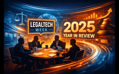 It’s the Legal Tech 2025 Year In Review, Live Today on Legaltech Week — Join Us!