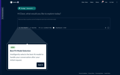 our legal news picks 67 LexisNexis Unveils the ‘Next Generation’ of Its Protégé General AI, Callling It the ‘Most Integrated Legal AI Workflow Solution’