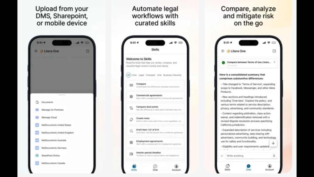 Litera Brings Agentic AI To Mobile With New iOS App For Litera One Platform