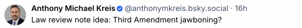 Homeland Security & Hilton Introduce Us To Third Amendment Jawboning!