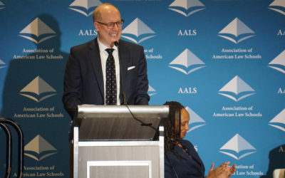 our legal news picks 83 Austen Parrish Reflects on Year as President of AALS