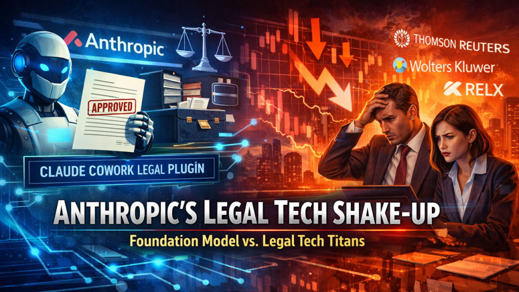 Anthropic’s Legal Plugin for Claude Cowork May Be the Opening Salvo In A Competition Between Foundation Models and Legal Tech Incumbents