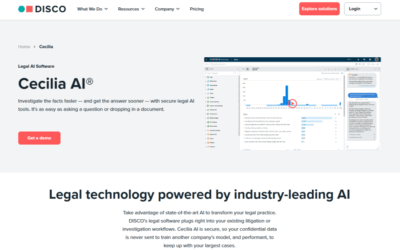 our legal news picks 56 DISCO Launches Scaled Agentic AI Tool for Large Discovery and Fact Investigation Matters