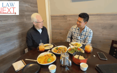 LawNext on Location: Lunch with Alex Su of Latitude Legal In Alameda, Calif.