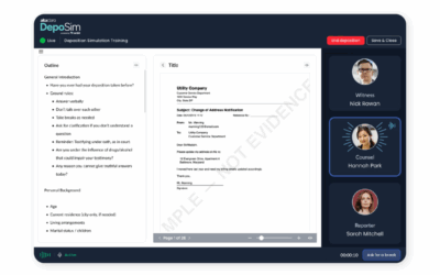 our legal news picks 4 AltaClaro and Verbit Launch DepoSim, an AI-Powered Deposition Simulator for Litigators