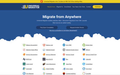 our legal news picks 67 Universal Migrator Releases Scripts That Migrate Docuware, Legal Server, And Alfresco To Imanage, Sharepoint, And Netdocuments