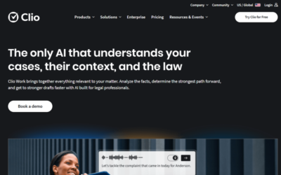 our legal news picks 9 Clio Work, Clio’s AI Workspace, Is Now Available To Solo And Smaller Law Firms As A Standalone Product