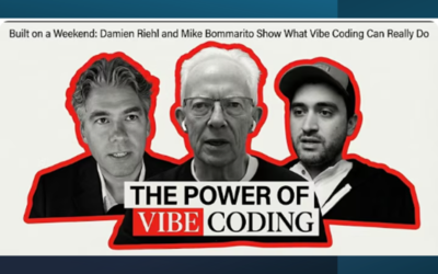 our legal news picks 73 Built on a Weekend: Damien Riehl and Mike Bommarito Show What Vibe Coding Can Really Do