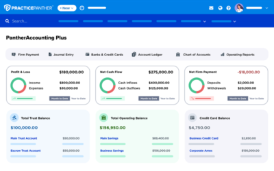 our legal news picks 42 PracticePanther Launches PantherAccounting Plus, a Native Trust and Operating Accounting Suite for Law Firms