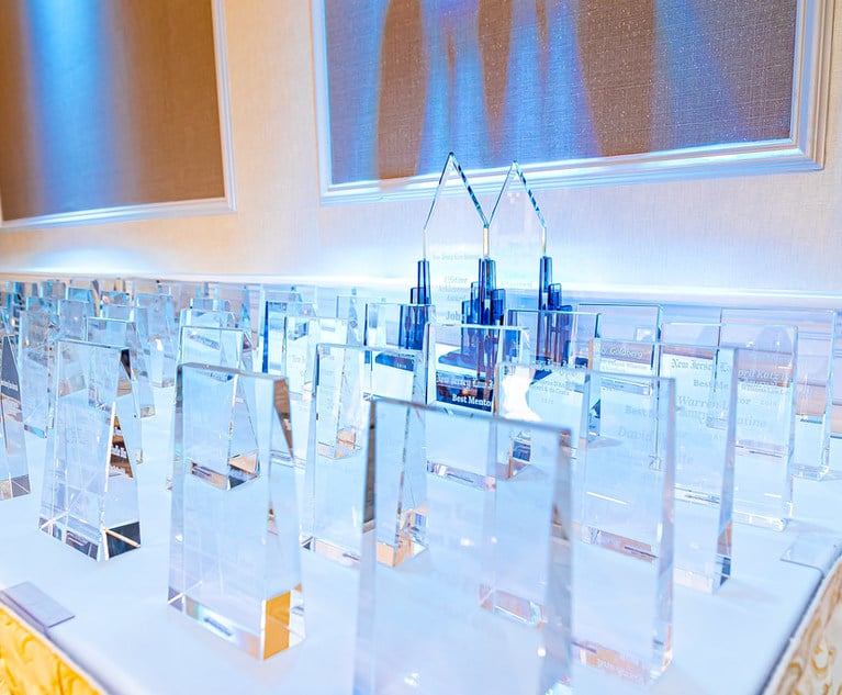 Call for Nominations: New Jersey Legal Awards 2026