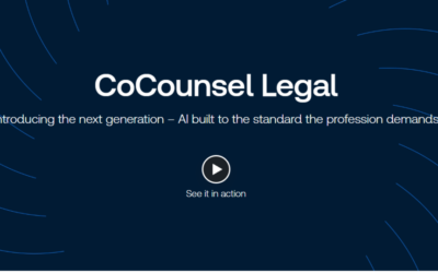 our legal news picks 6 Thomson Reuters Opens Early Access to the ‘Next Generation’ of CoCounsel Legal, Saying Beta Users ‘F#@%ing Loved’ the Product