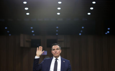 Senators Press 8th Circuit Pick on His Vow Not to Hire Columbia Law Clerks