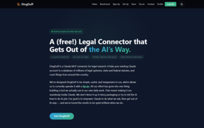 our legal news picks 65 Built By Lawyers, For Lawyers: DingDuff Is A Free Claude Connector That Its Founders Say Rivals The Legal Research Giants