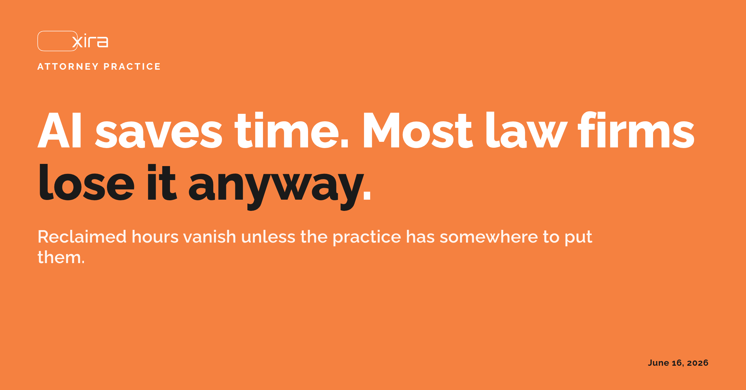 post 22 ai saves time most law firms lose it any image