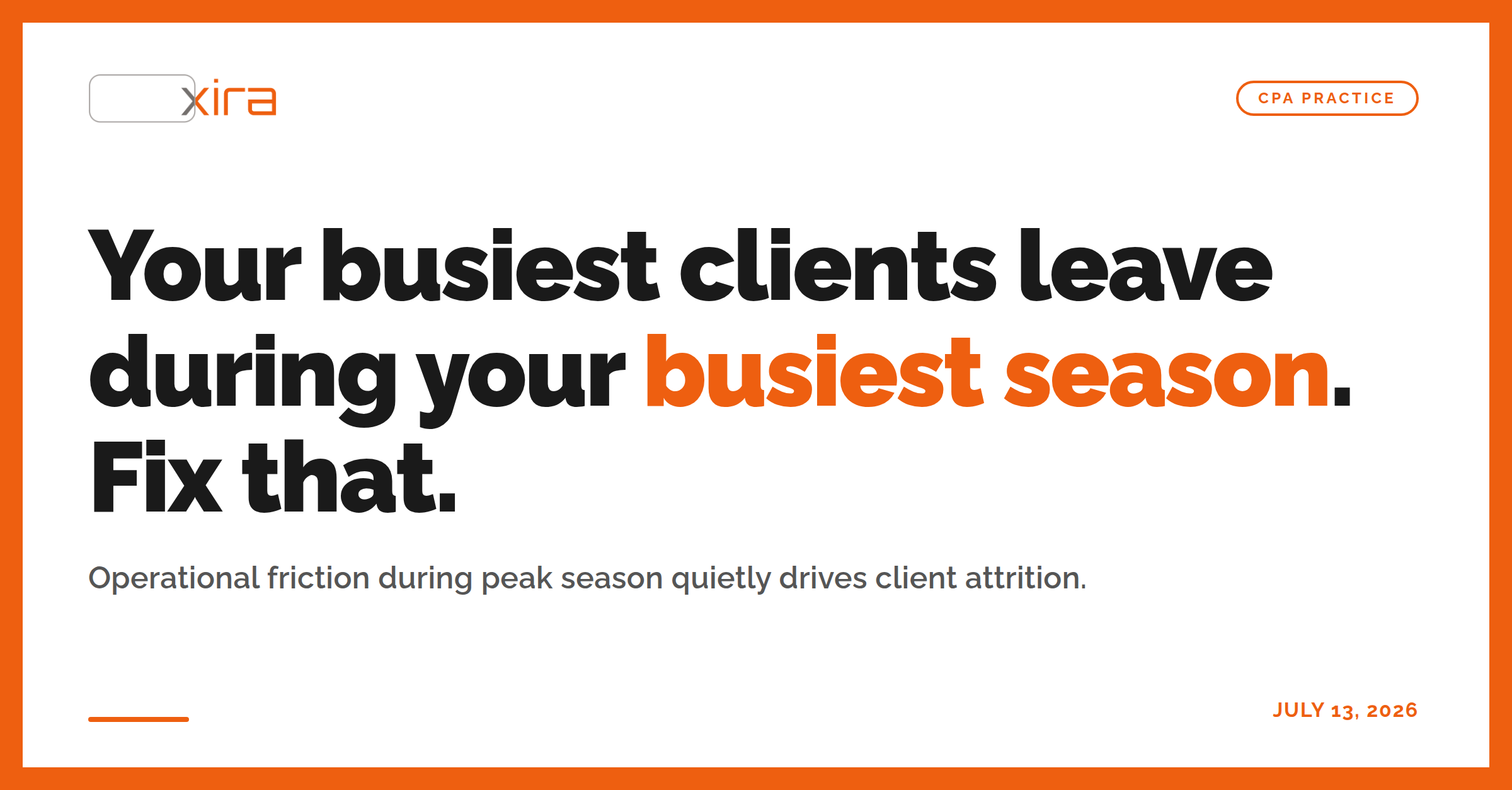 post 40 your busiest clients leave during your b image