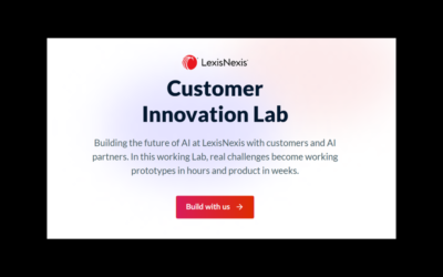 LexisNexis Opens Customer Innovation Lab in New York to Bring Customers, Engineers and AI Companies Together to Build Legal AI in Real Time