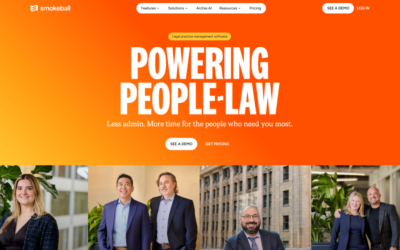 our legal news picks 71 Law Practice Management Company Smokeball Unveils New Global Brand Built Around ‘Powering People-Law’