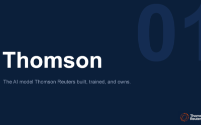 our legal news picks 42 Thomson Reuters Launches Thomson, Its Own Proprietary LLM Trained on Westlaw and Practical Law Content