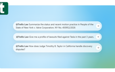 our legal news picks 25 Having Already Launched A Claude Connector, Trellis Extends AI Access To Its Court Data With ChatGPT Plugin And Its Own Chat Tool