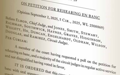 5th Circuit Sees Possible Record En Banc Activity in 2026