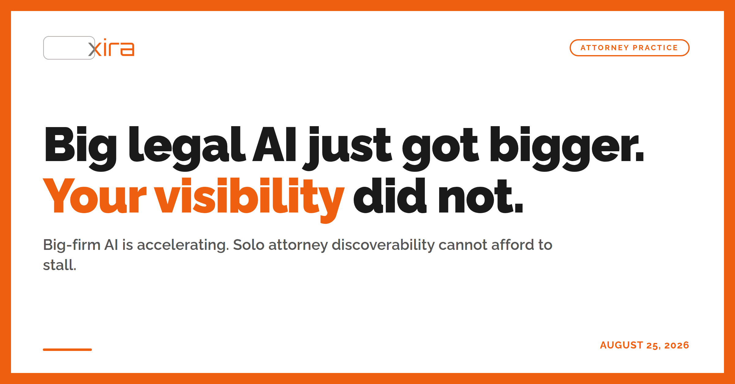 xira for attorneys 5 post 71 big legal ai just got bigger your visibi image