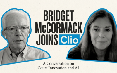 our legal news picks 28 On LawNext: An Offer She Could Not Turn Down — Bridget McCormack on Joining Clio to Transform Technology for Judges