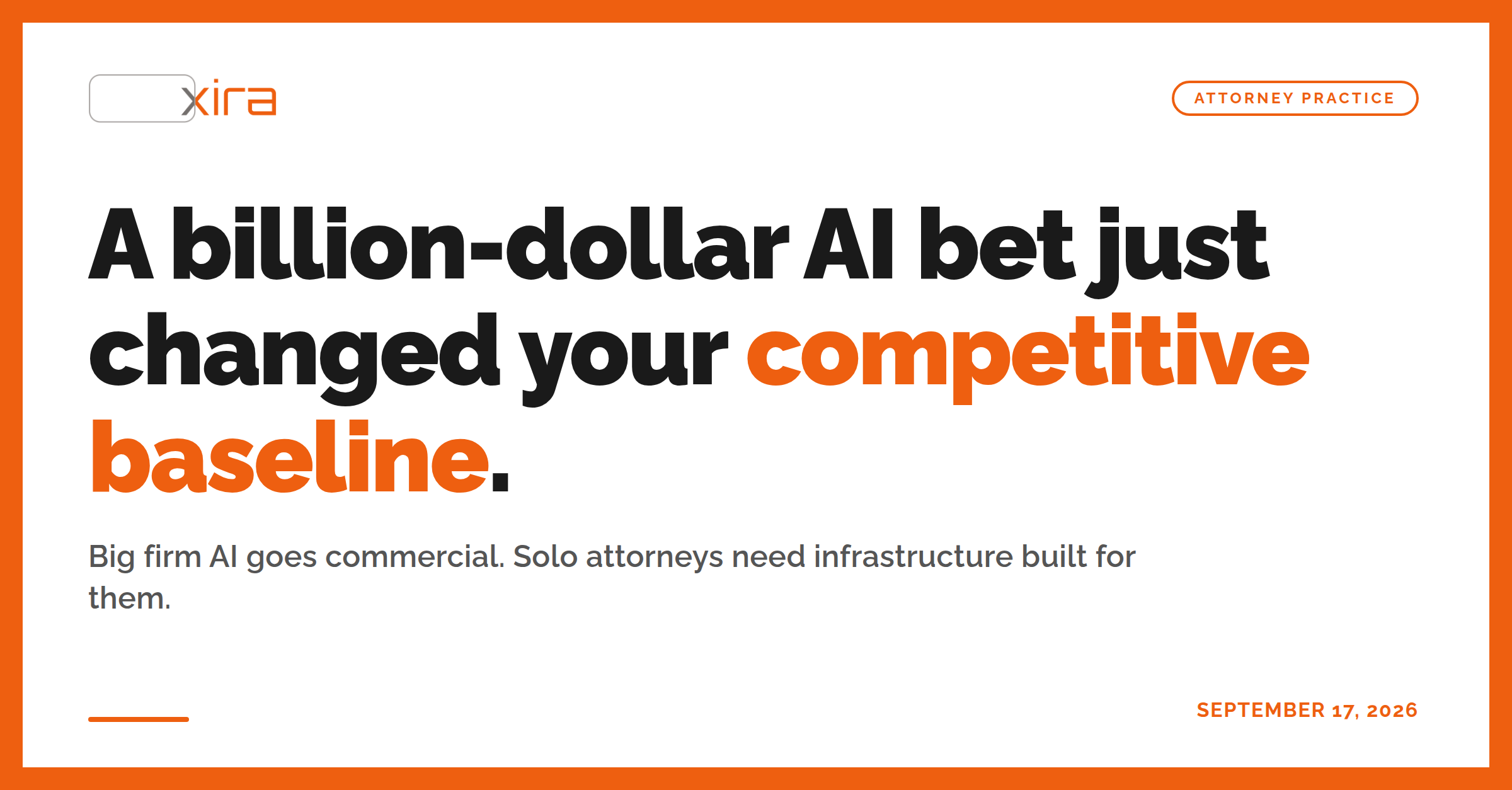 XIRA on LinkedIn 11 post 87 a billion dollar ai bet just changed you image