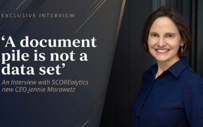 New SCOREalytics CEO Jennie Morawetz on Building Regulatory Intelligence Lawyers Can Rely On