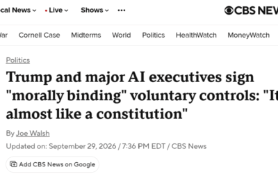 our legal news picks 44 Trump’s ‘Morally Binding’ New AI Guardrails Are Meaningless Pudding